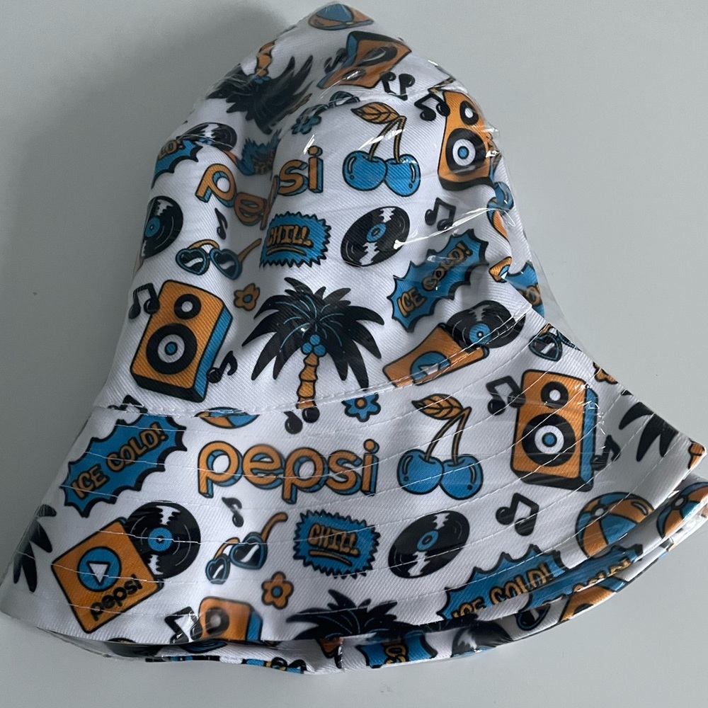 NEW/Original Packaging! Pepsi Bucket Hat, Summer Contest Limited Edition Product